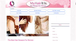 Desktop Screenshot of myhairitis.com